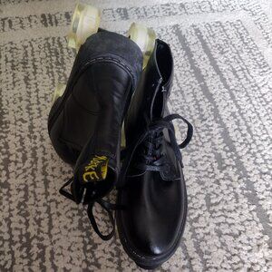 Custom Light-Up Roller Skates MARKE NIIH Bouncing Soles Black Boots Size 40 Quad